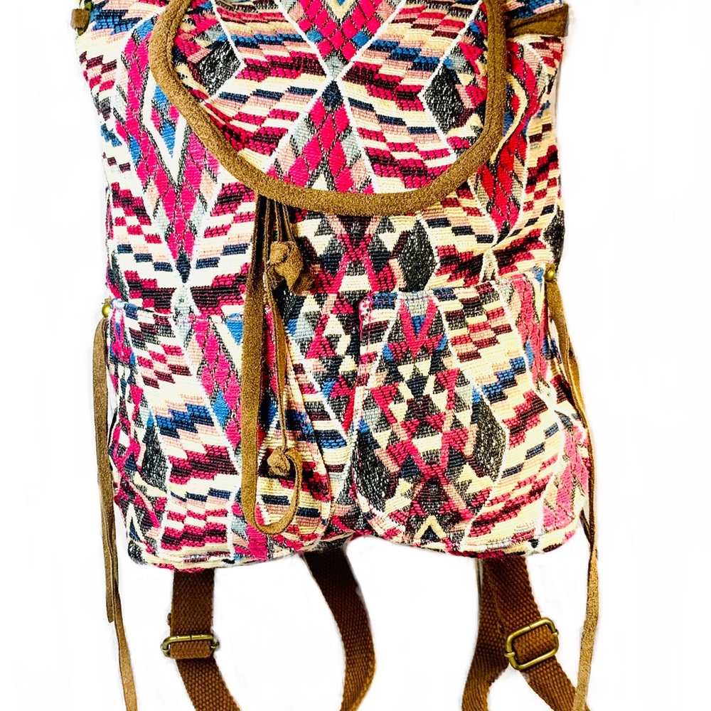 American Eagle Outfitters Fabric Tribal Backpack